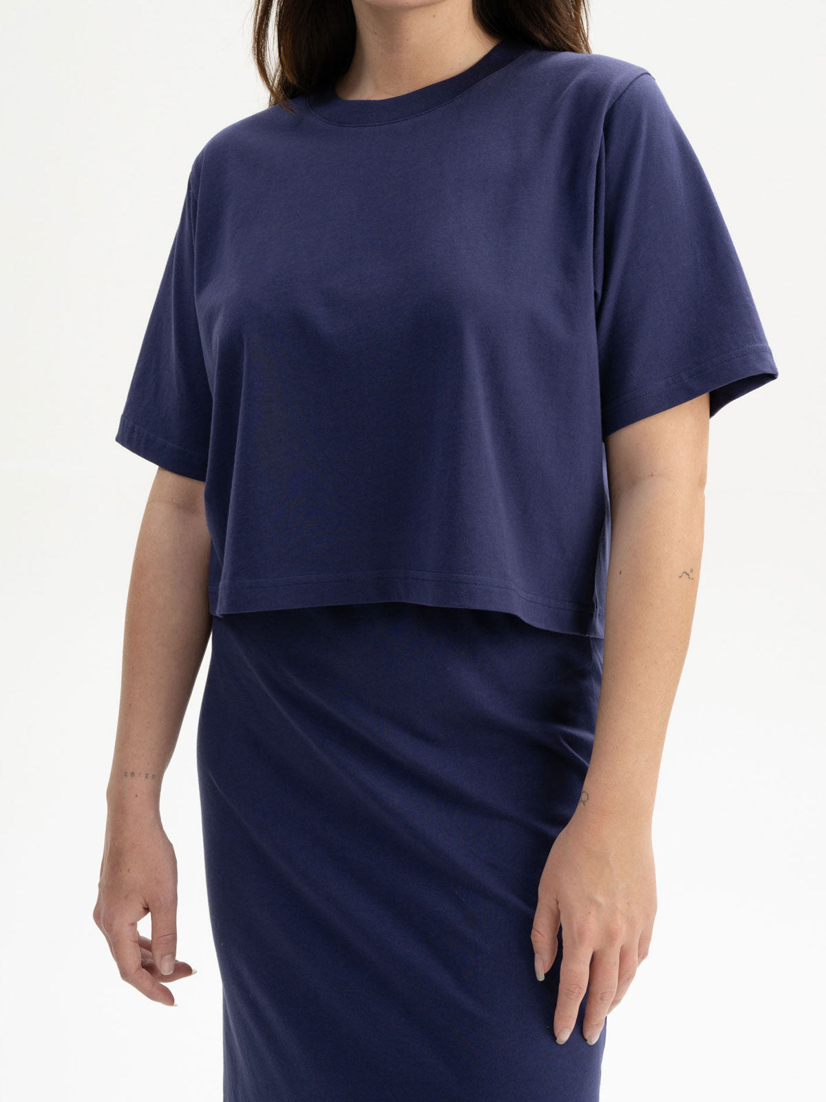 Mela Damen Bio Baumwolle T-Shirt Oversized
