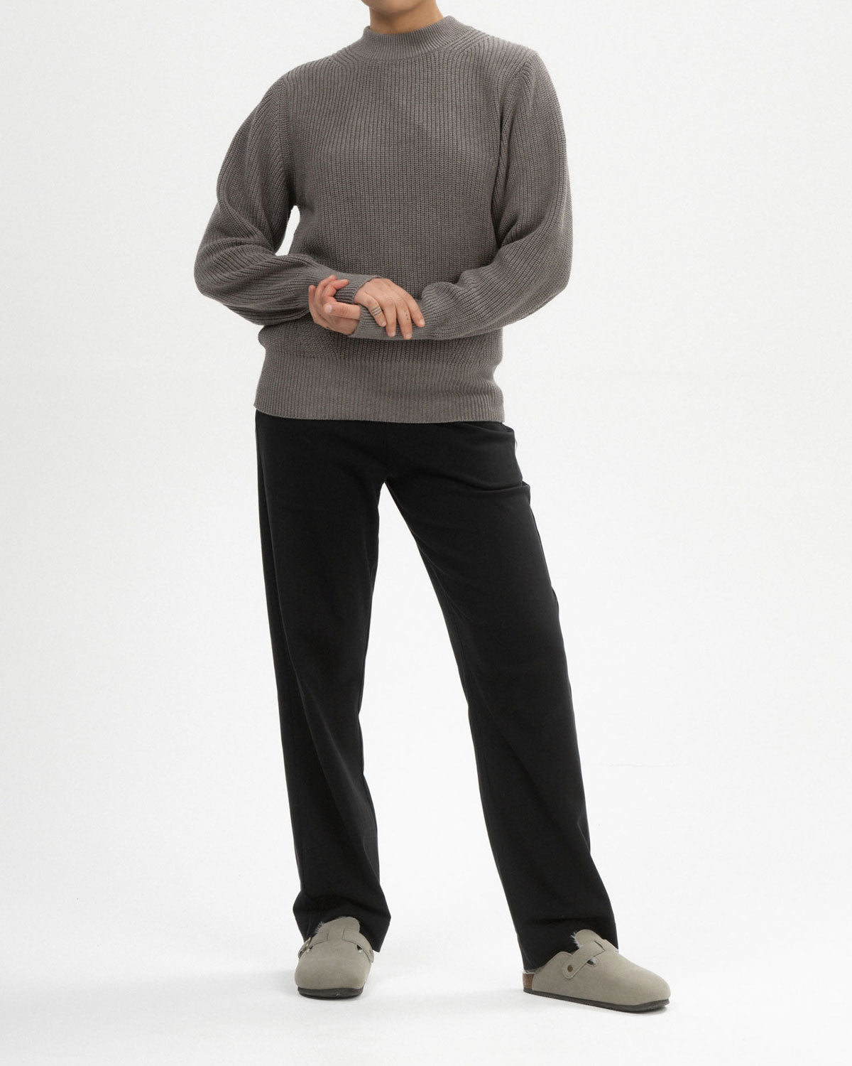 Mela Damen Bio Baumwolle Strickpullover