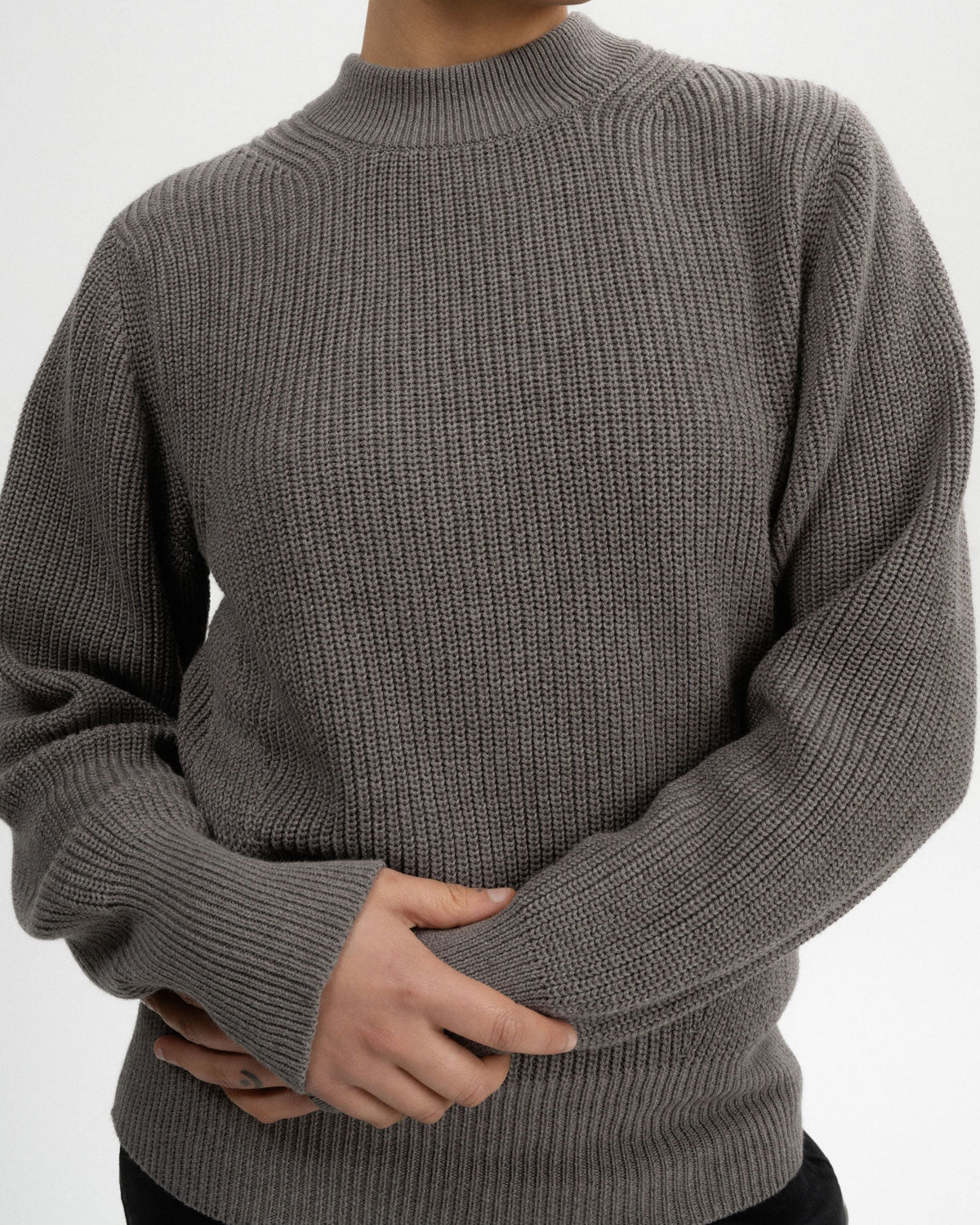 Mela Damen Bio Baumwolle Strickpullover