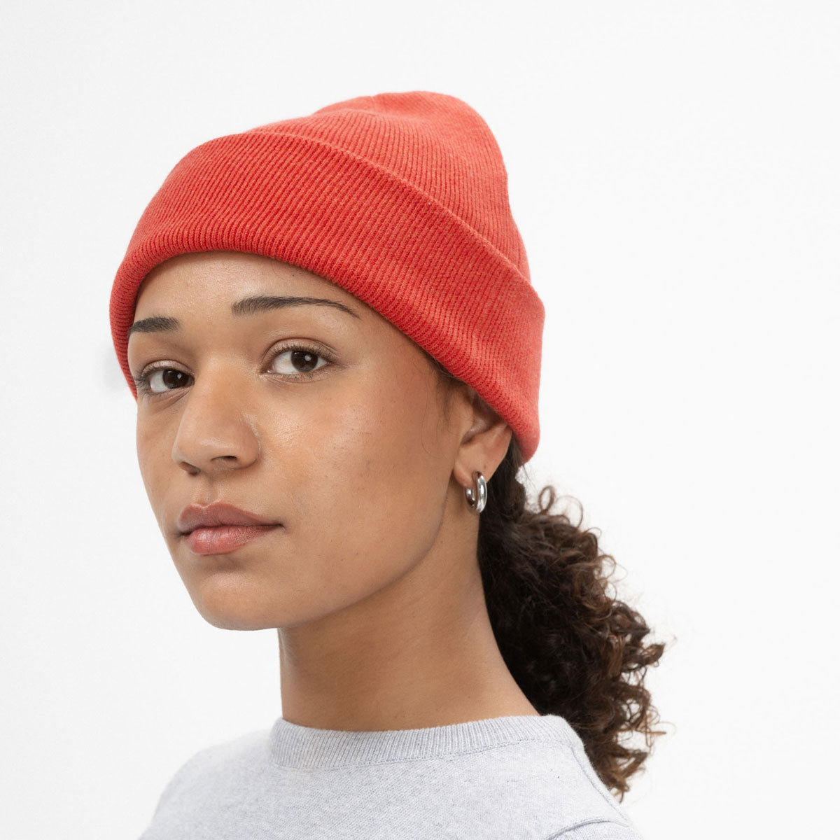 Mela Unisex Feinstrick Mütze Bio Baumwolle