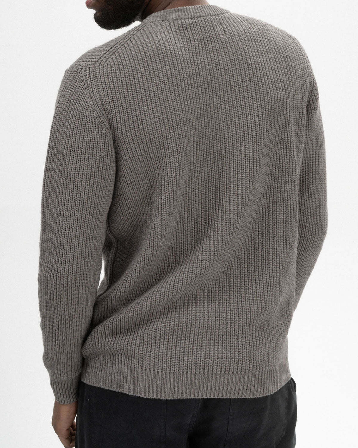 Mela Herren Bio Baumwolle Rundhals Strickpullover Vegan