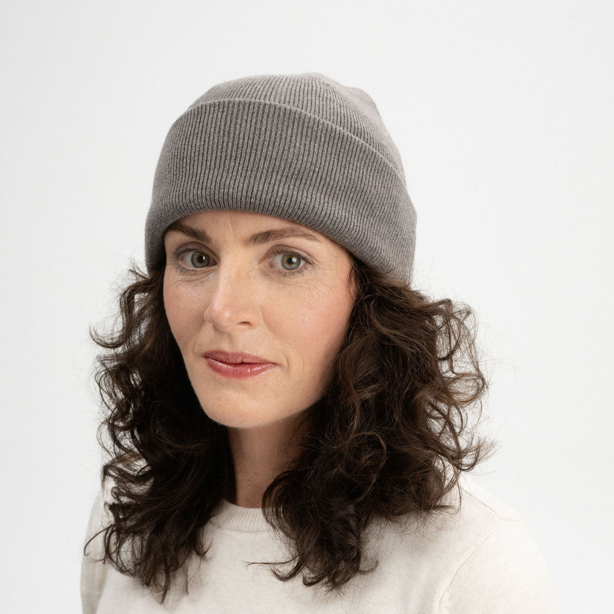 Mela Unisex Feinstrick Mütze Bio Baumwolle
