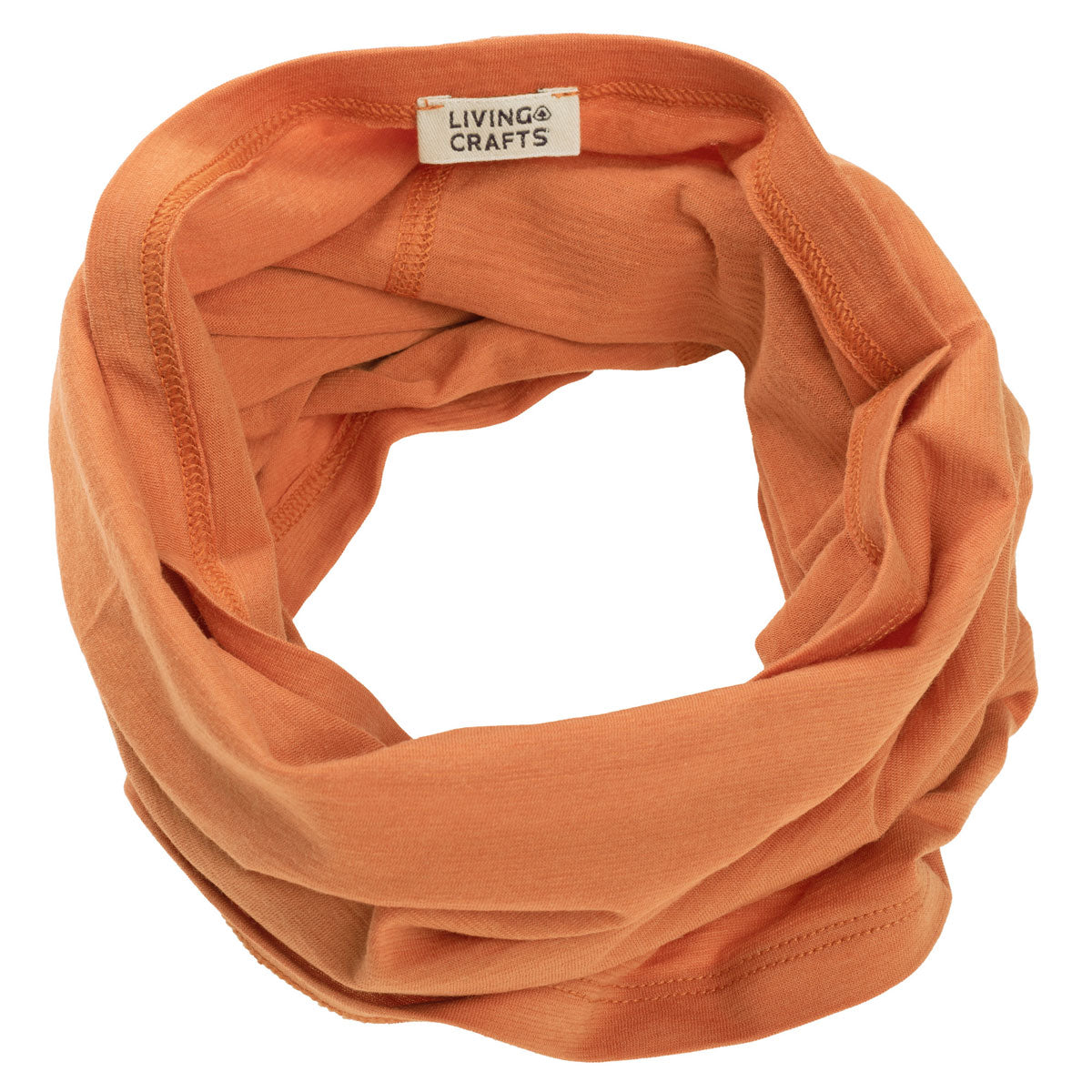 Living Crafts Unisex Multifunktionstuch Bio Wolle Bio Baumwolle