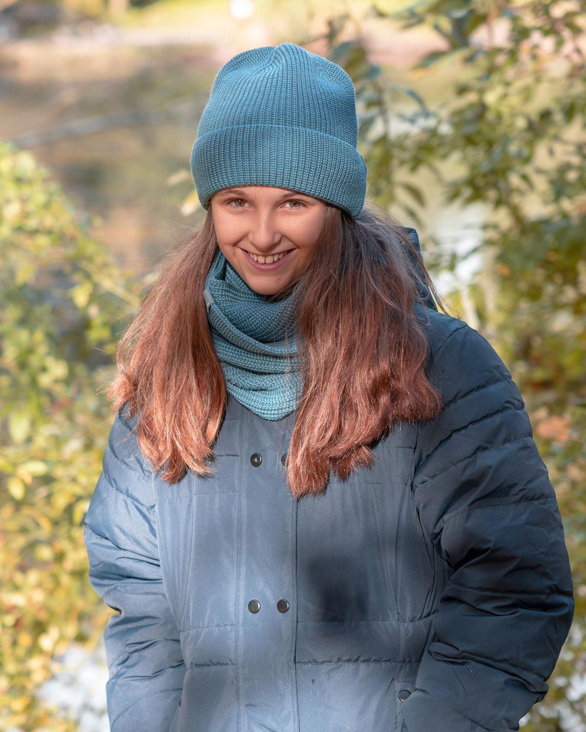 Pickapooh Unisex Mütze Bio Wolle Seide