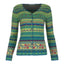 Dunque Damen Jacquard-Jacke Bio Baumwolle