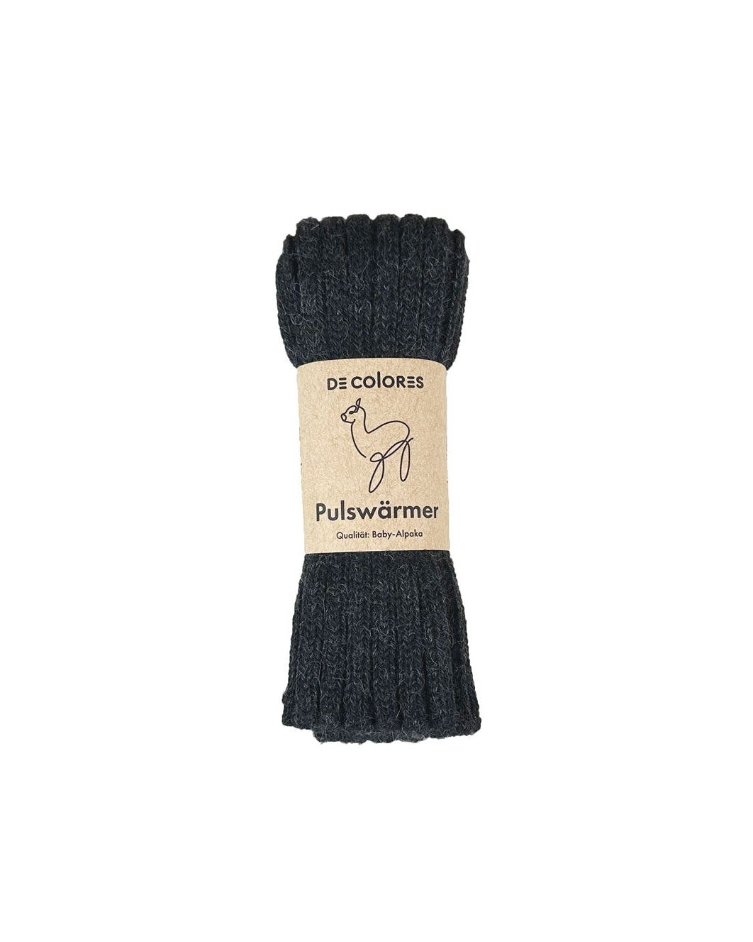 Alpaka Unisex Pulswärmer Armstulpen Rippstrick