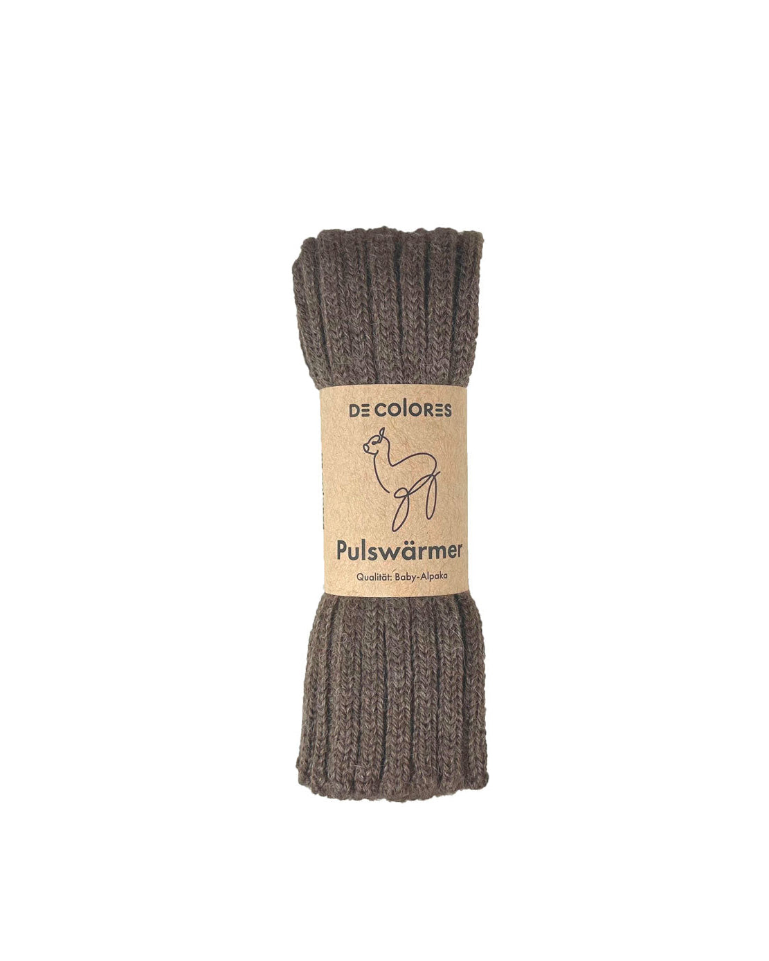 Alpaka Unisex Pulswärmer Armstulpen Rippstrick