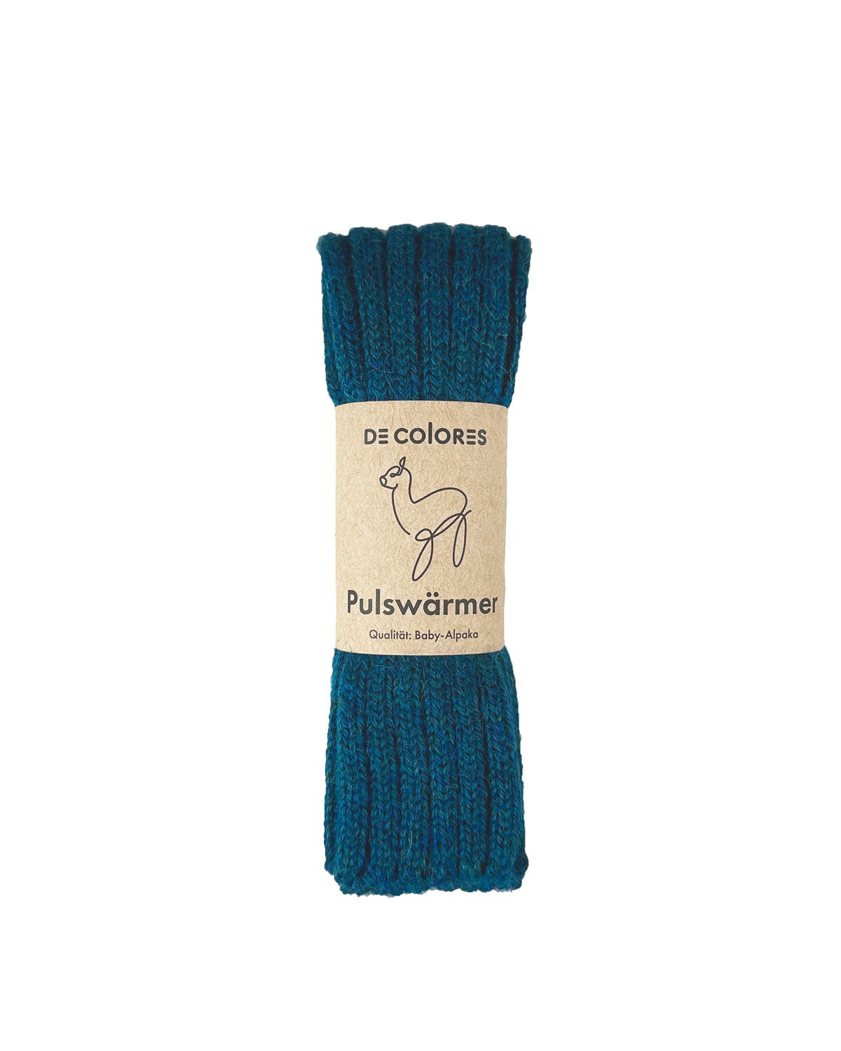 Alpaka Unisex Pulswärmer Armstulpen Rippstrick