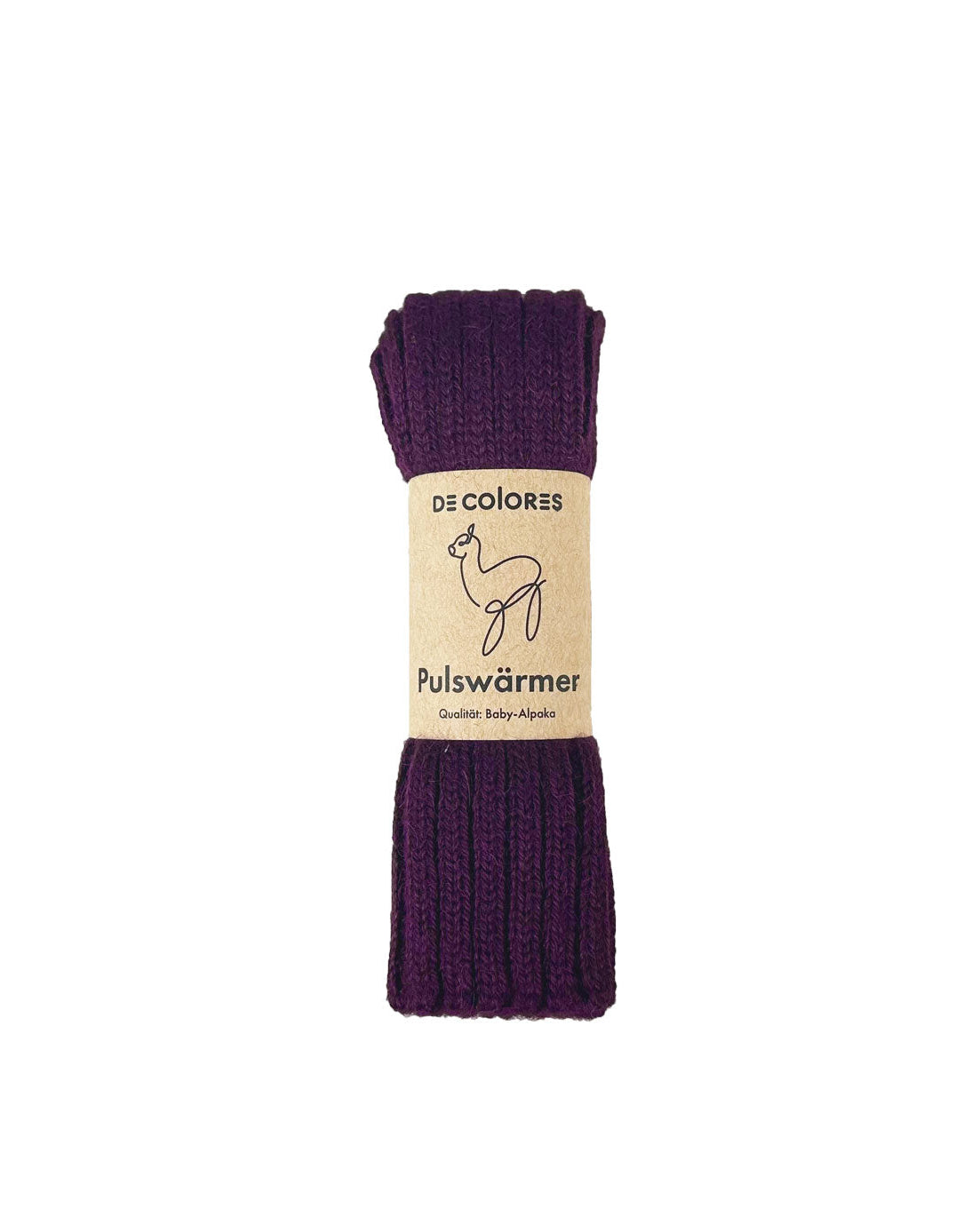 Alpaka Unisex Pulswärmer Armstulpen Rippstrick