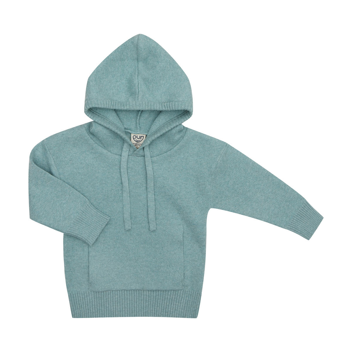 Puri Organic Kinder Hoody Doppelstrick Bio Baumwolle Wolle