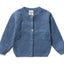 Puri Organic Baby Strick Jacke Popcorn Bio Baumwolle Leinen