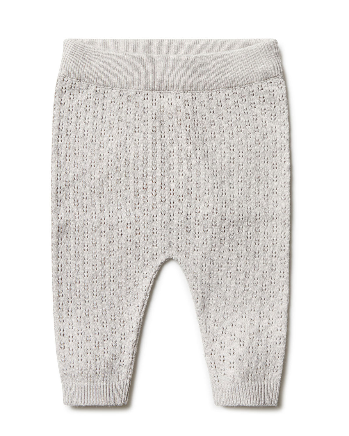 Puri Organic Baby Pant Ajour Bio Baumwolle Seide