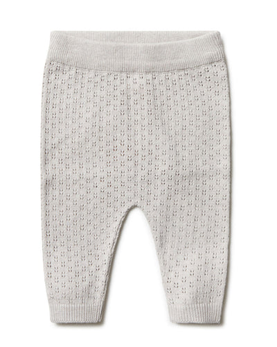 Puri Organic Baby Pant Ajour Bio Baumwolle Seide