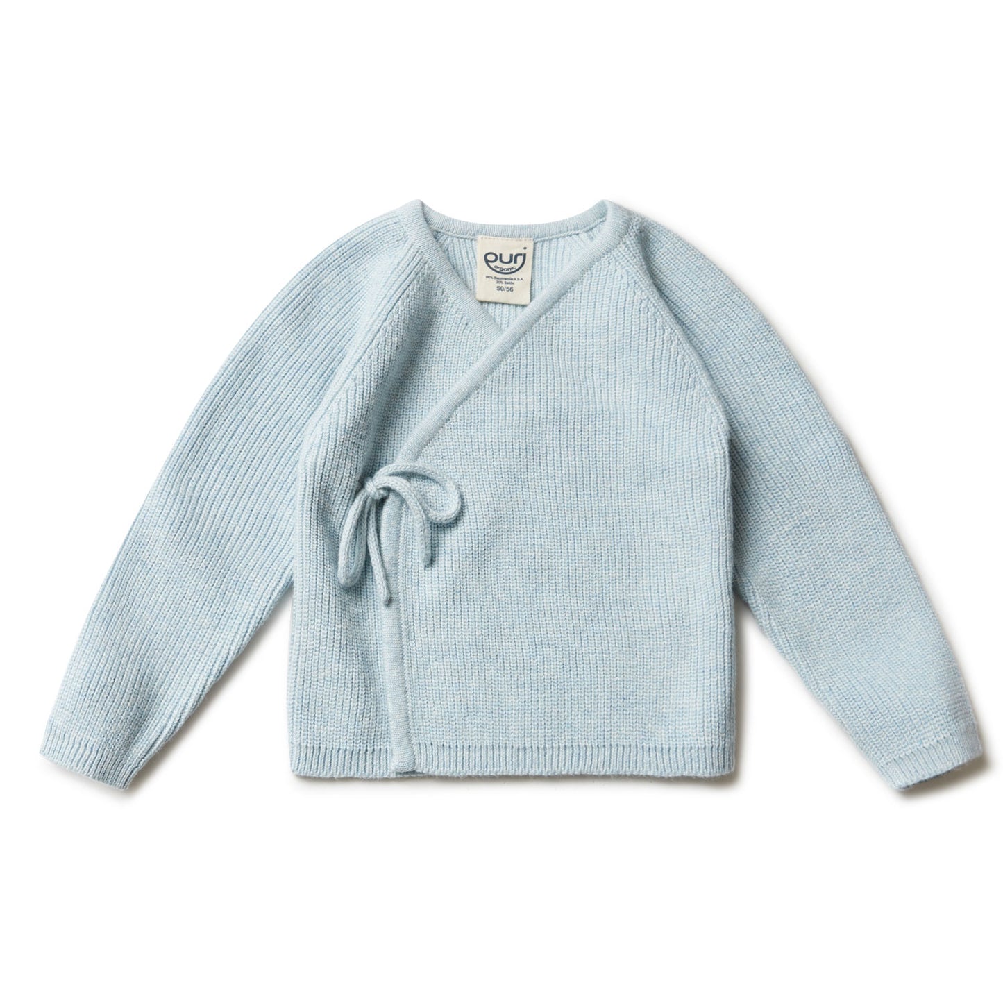 Puri Organic Baby Kimono Jacke Perlfangstrick Bio Baumwolle Seide