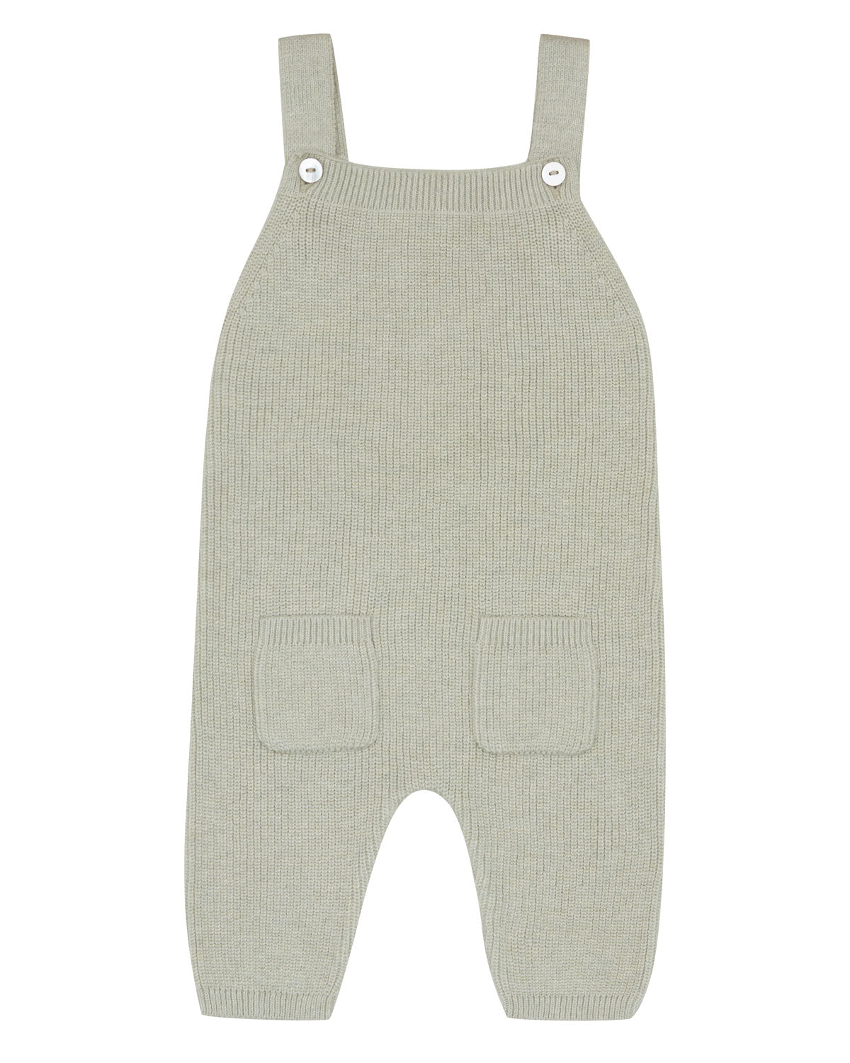 Puri Organic Baby  Latzhose Perlfangstrick Bio Baumwolle Seide