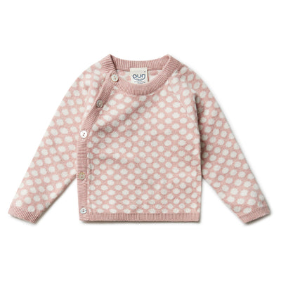 Puri Organic Baby Schlüttli Kimono Tupfen Bio Baumwolle Seide