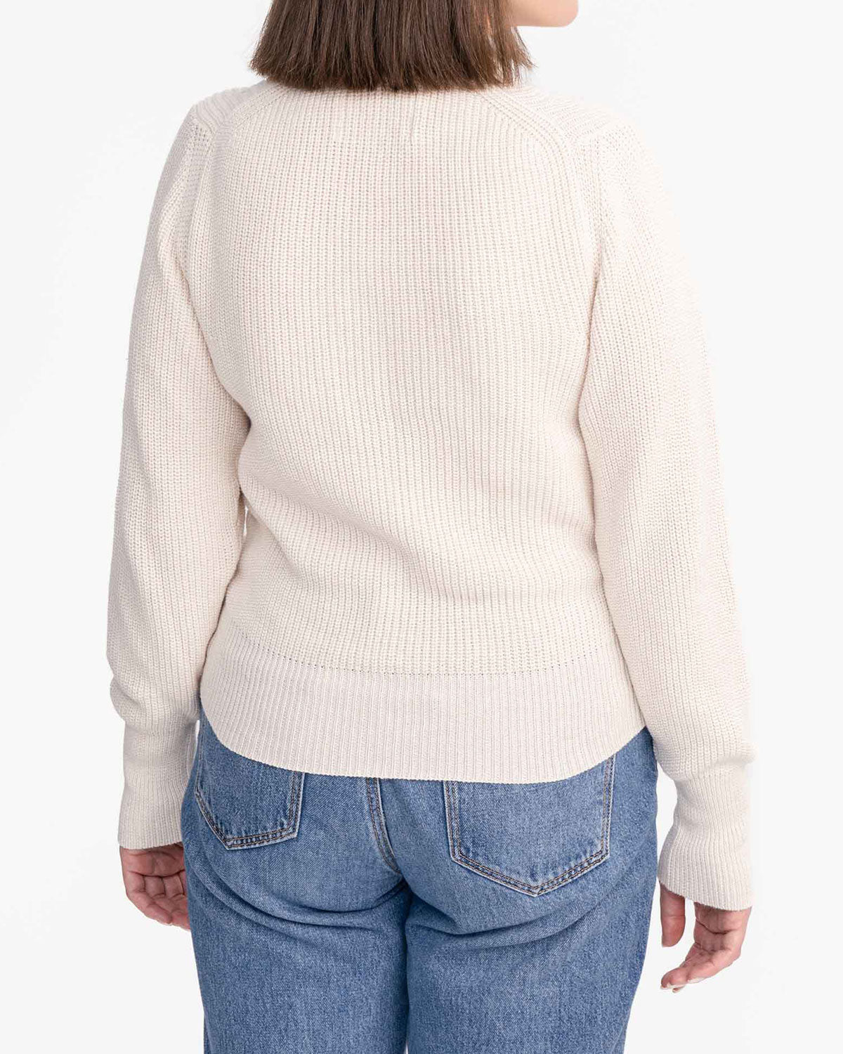 Mela Damen Bio Baumwolle Strickpullover