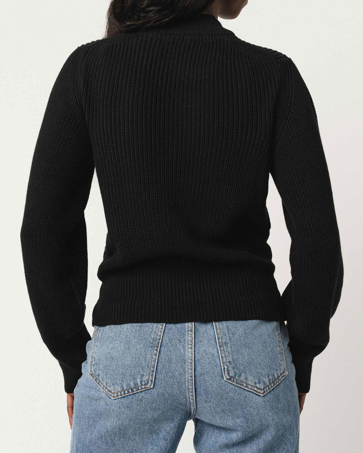Mela Damen Bio Baumwolle Strickpullover
