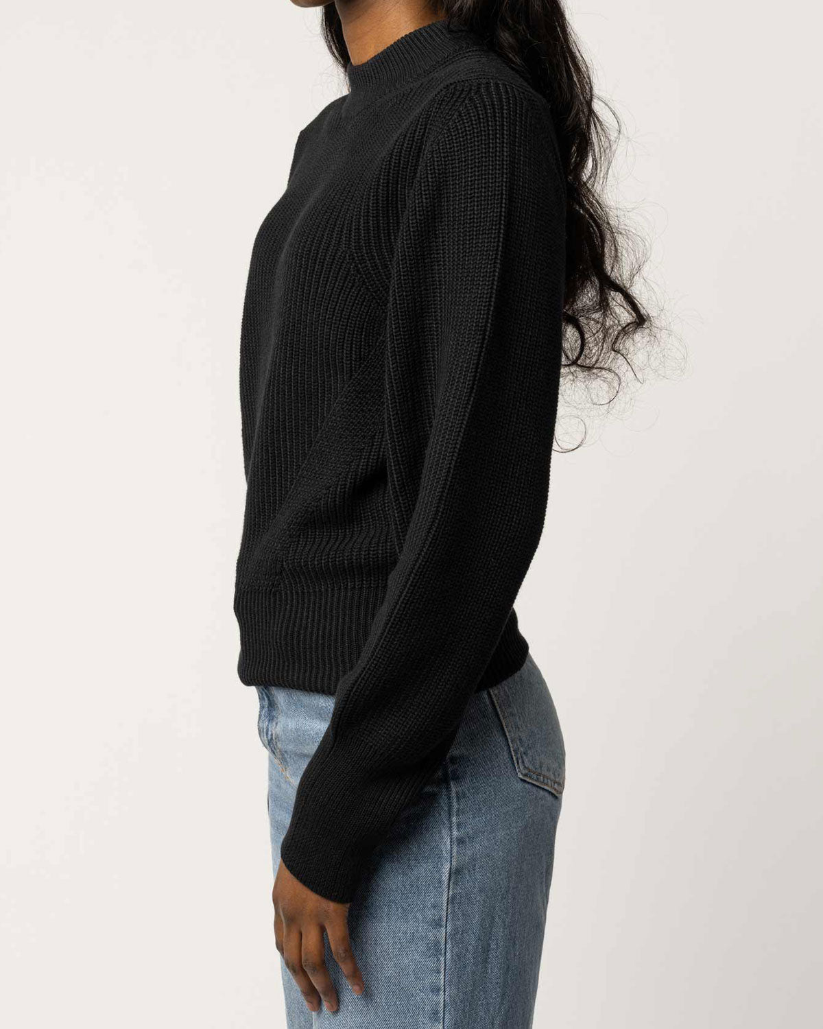 Mela Damen Bio Baumwolle Strickpullover