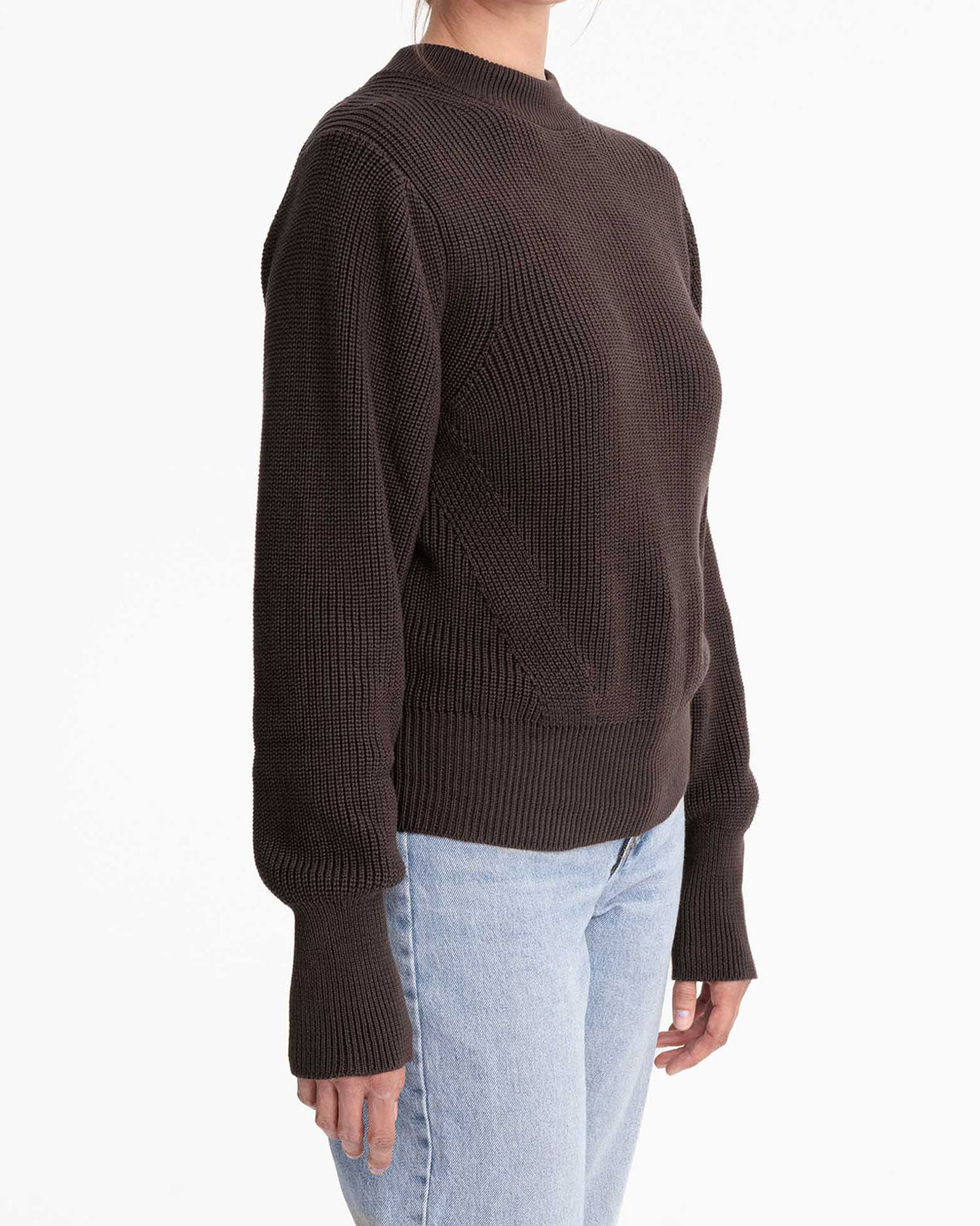 Mela Damen Bio Baumwolle Strickpullover