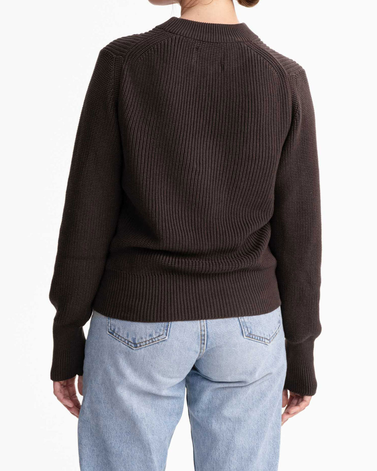 Mela Damen Bio Baumwolle Strickpullover