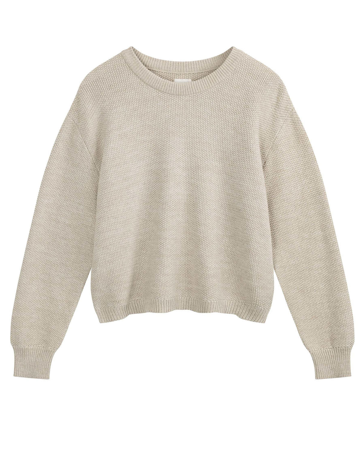 Mela Damen Bio Baumwolle Struktur Strick Pullover