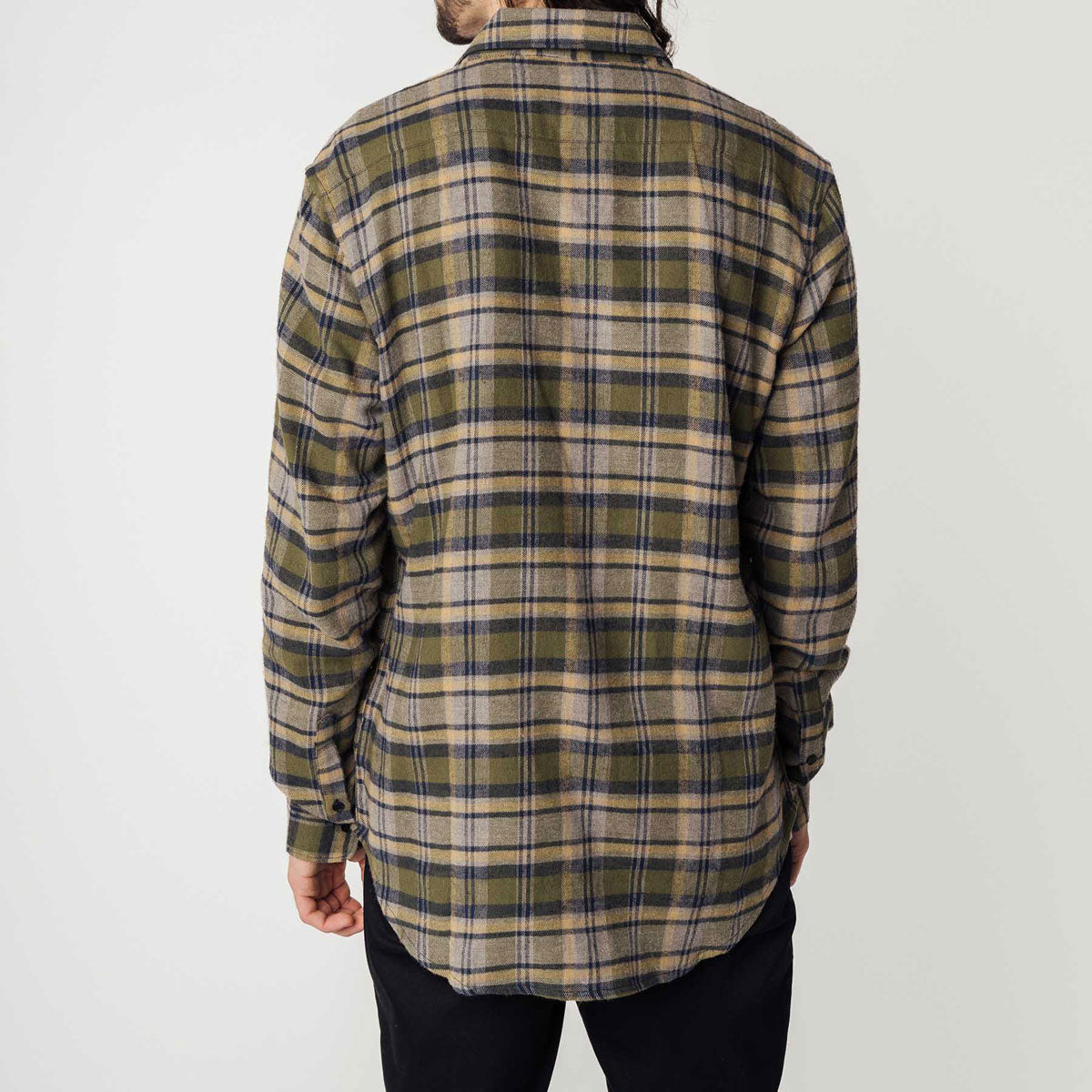 Mela Herren Bio Baumwolle Flanell Shirt Vegan