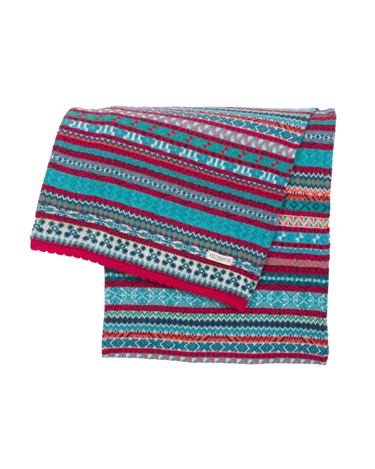 Dunque Jacquard-Schal Wolle Bio Baumwolle