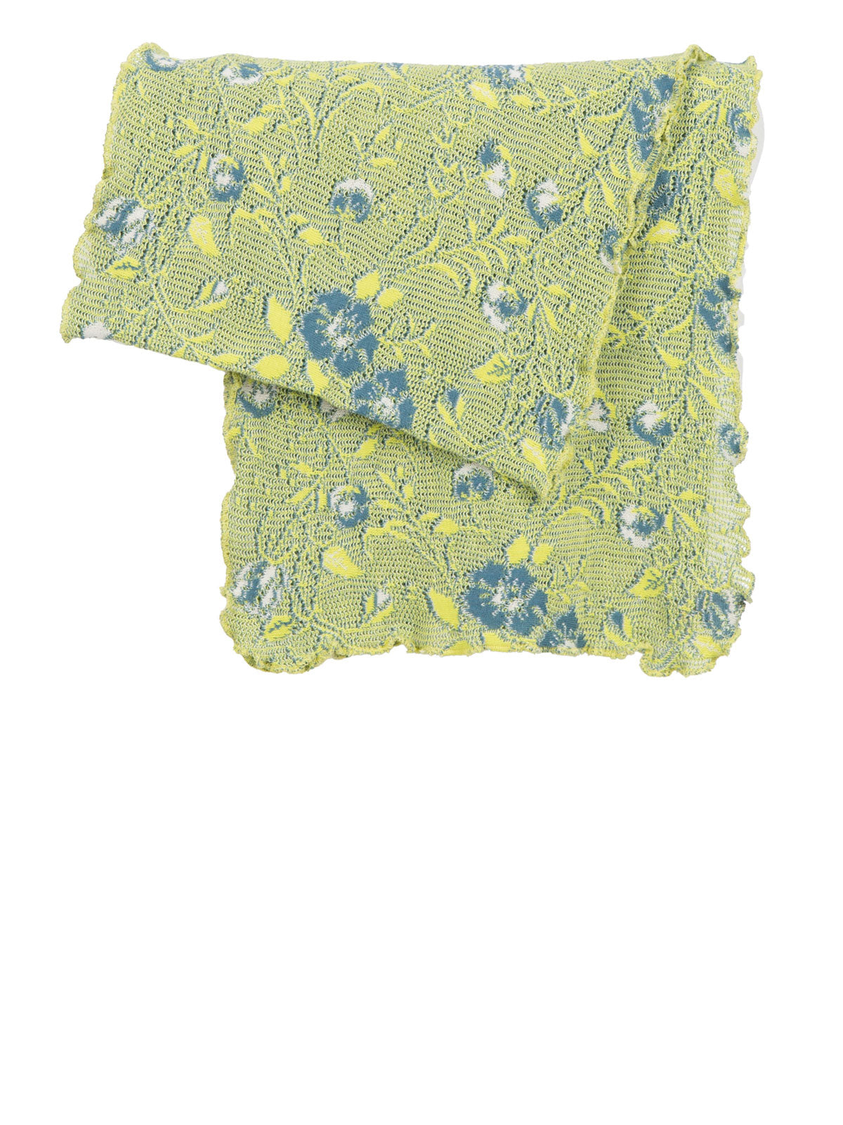 Dunque Jacquard-Schal Ajour Bio Baumwolle