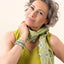 Dunque Jacquard-Schal Ajour Bio Baumwolle