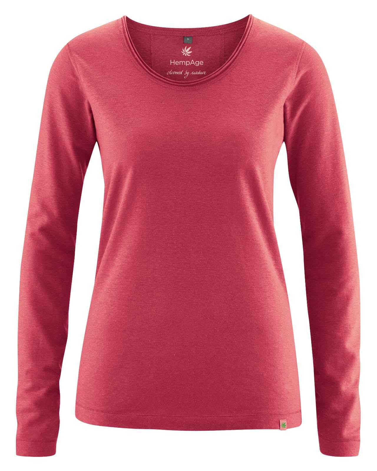 Hempage Longsleeve Hanf Bio Baumwolle