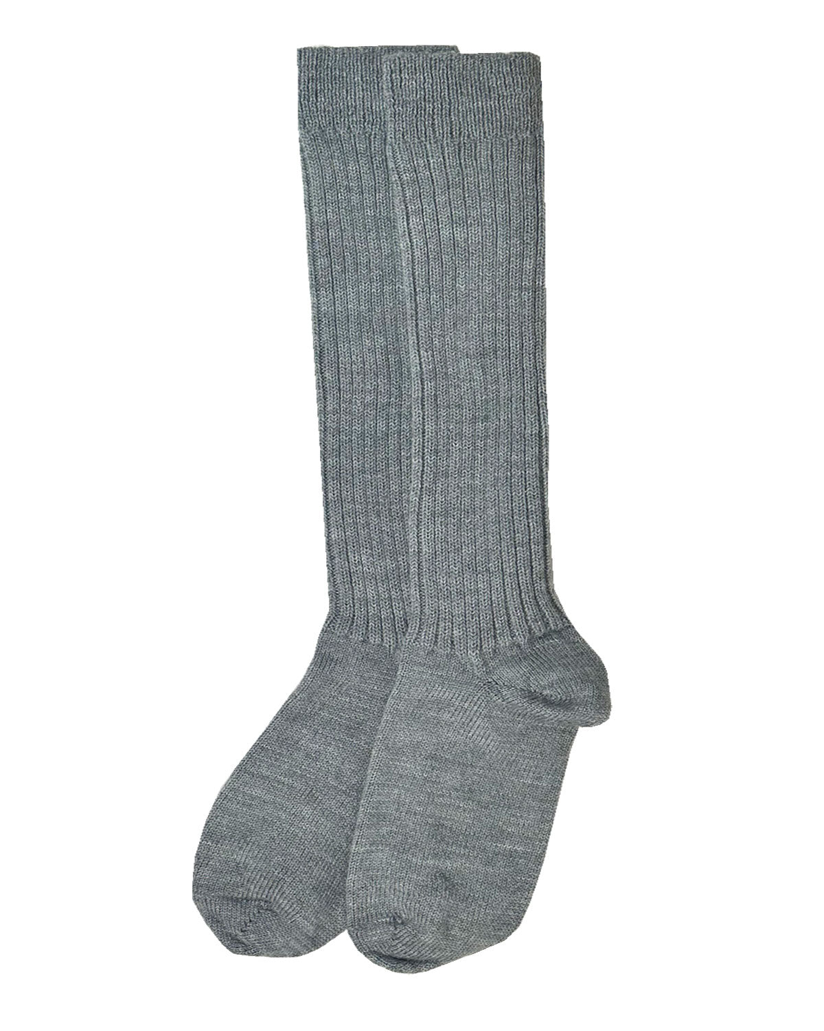 Hoch geschnittene Stiefelsocken mitteldick kbT Schurwolle