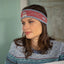 Dunque Jacquard-Stirnband Wolle Bio Baumwolle