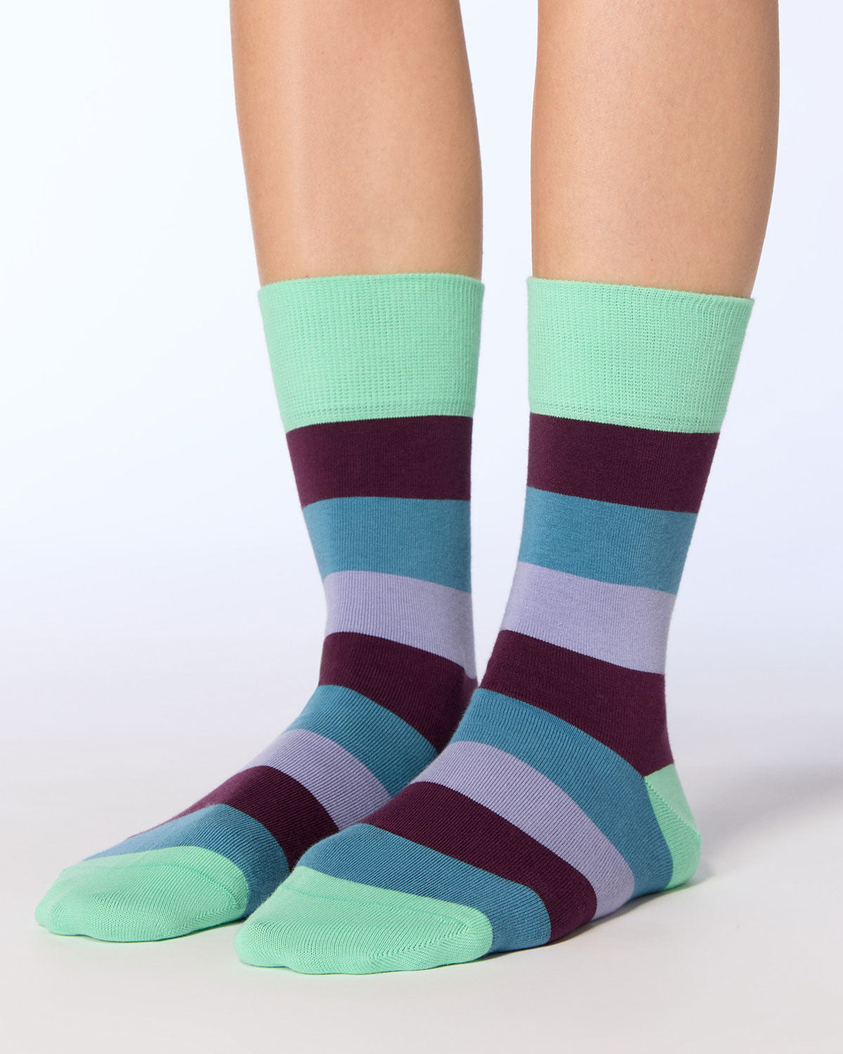 Albero Natur Socken Blockringel  Bio Baumwolle Elasthan