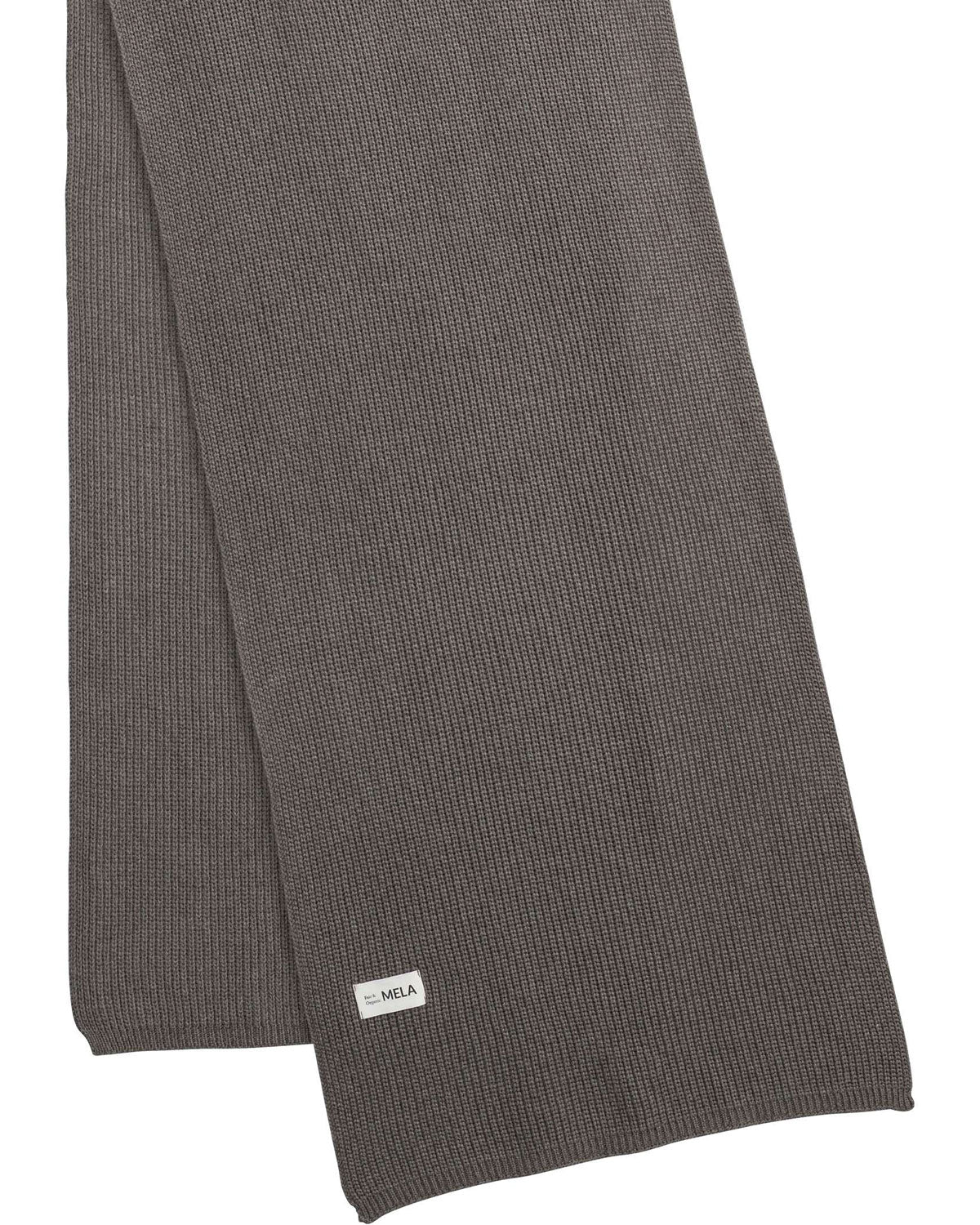 Mela Unisex Rippstrick Schal Bio Baumwolle
