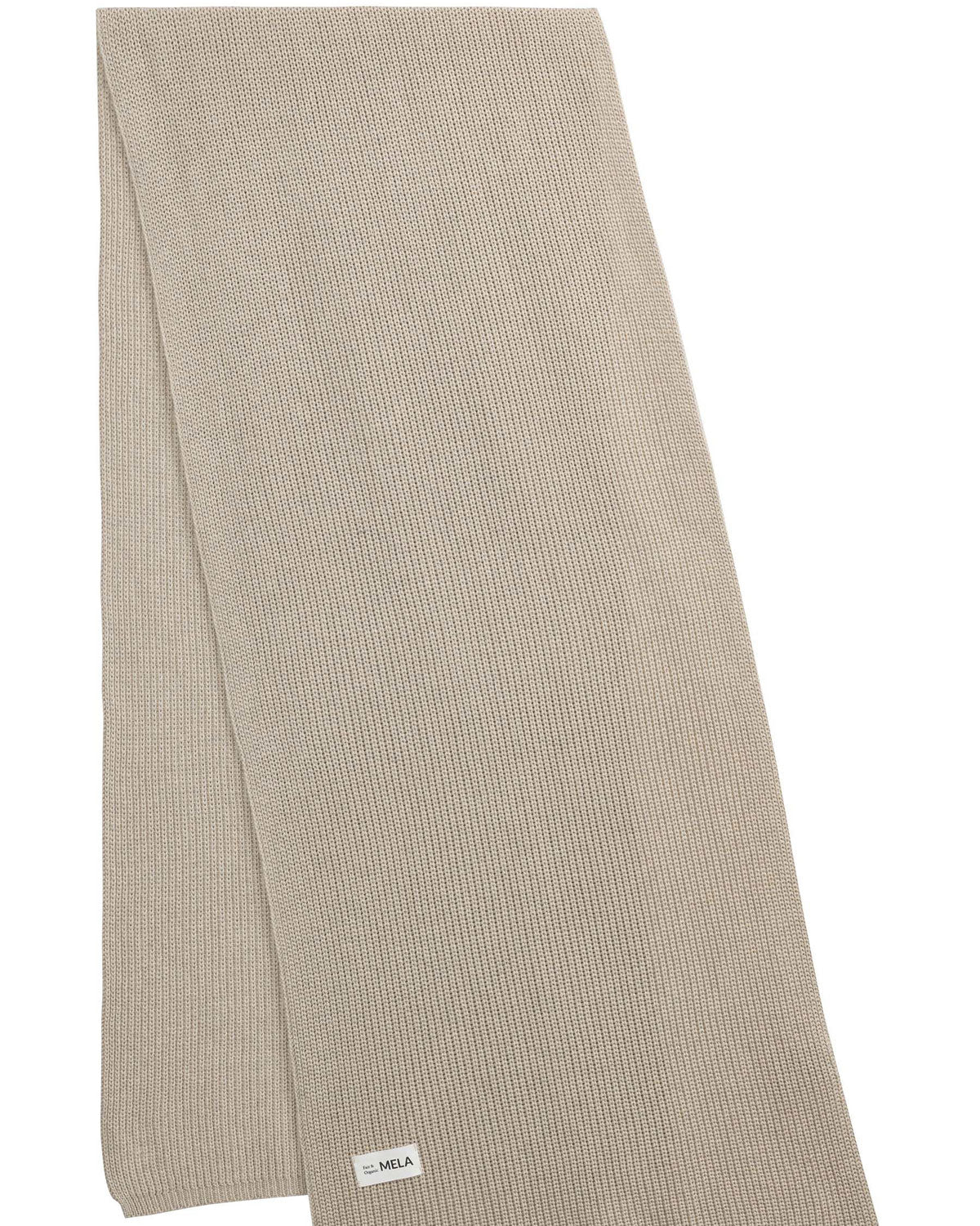 Mela Unisex Rippstrick Schal Bio Baumwolle