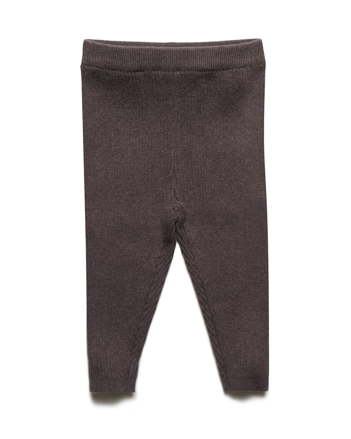Puri Organic Kleinkinder Legging Rippenstrick Bio Baumwolle Wolle