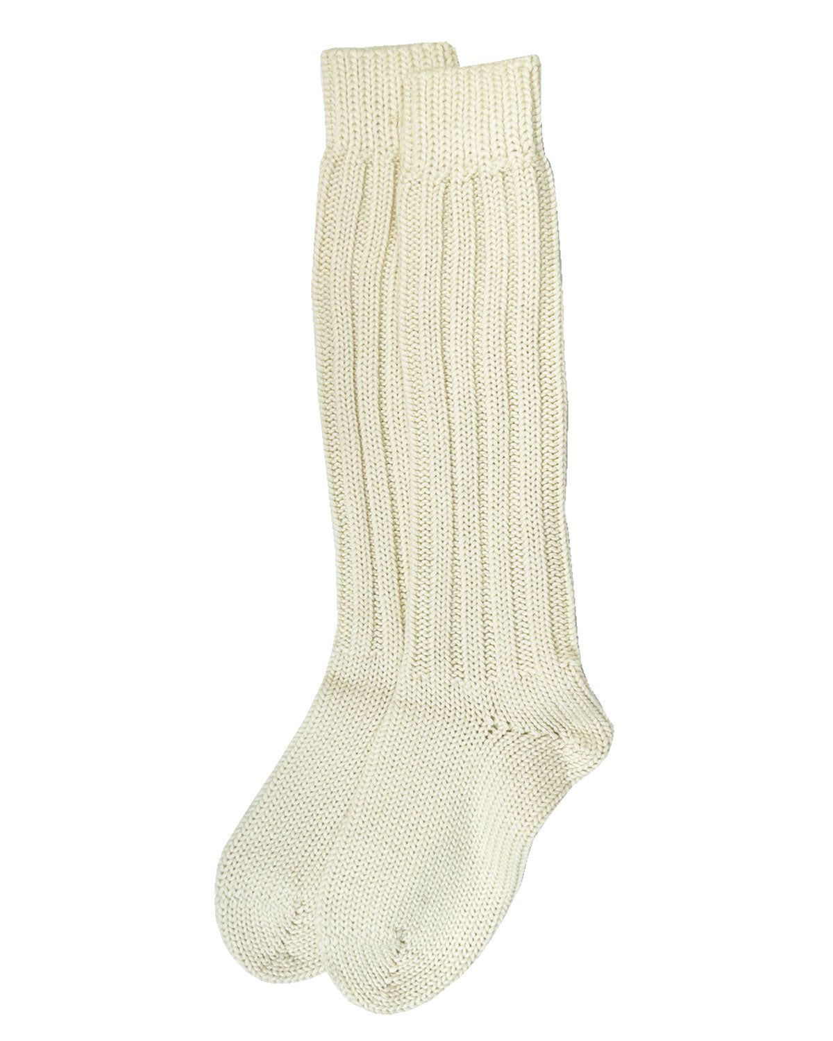 Hoch geschnittene Stiefelsocken Dick kbT Schurwolle