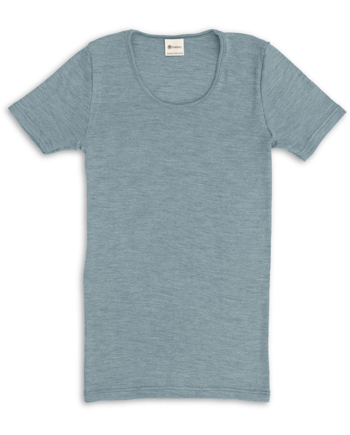 Engel Natur Damen-Shirt kurzarm Wolle Seide