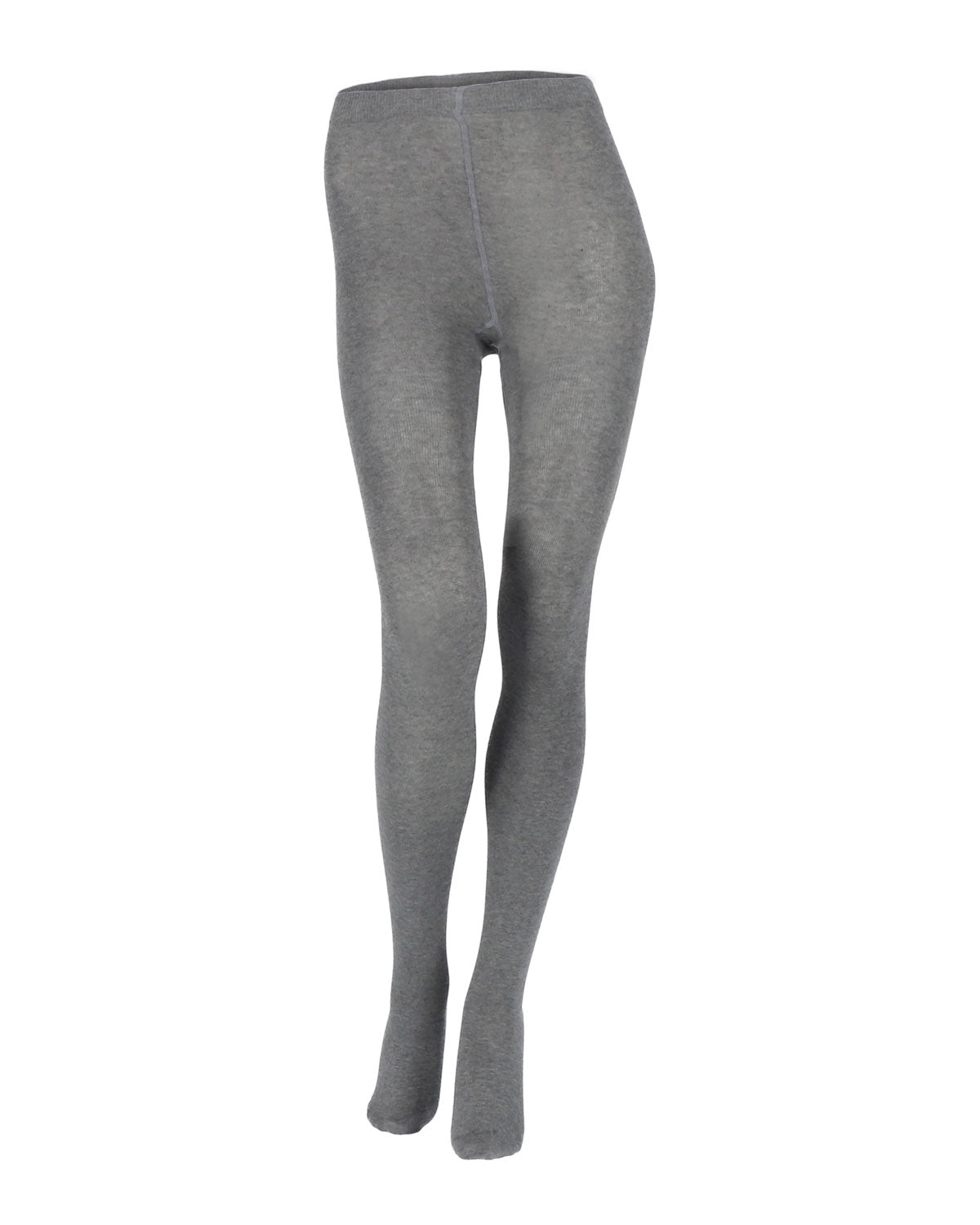 Damen Strumpfhose uni glatt gestrickt Bio Baumwolle Elasthan