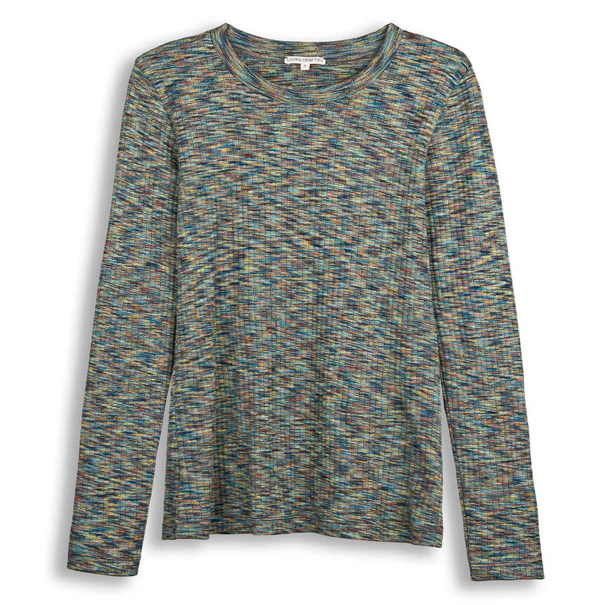 Damen Langarm Shirt Bunt Bio-Baumwolle