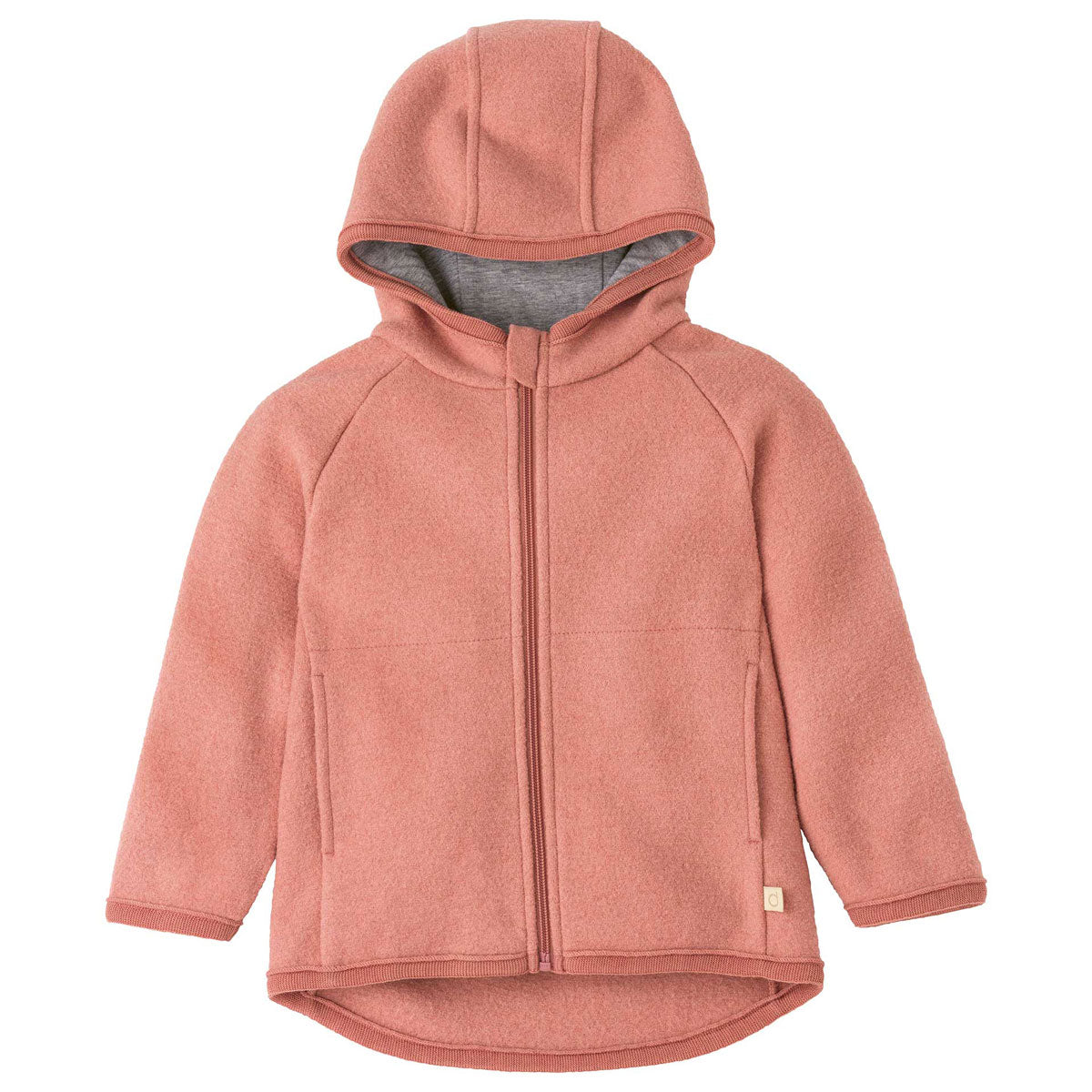 Disana Kinder Walk-Jacke Zipp kbT-Merino Schurwolle