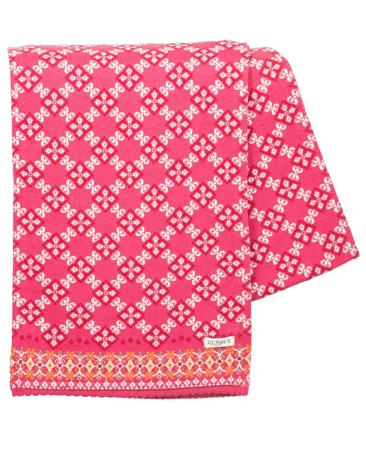 Dunque Jacquard-Schal reine Bio Baumwolle