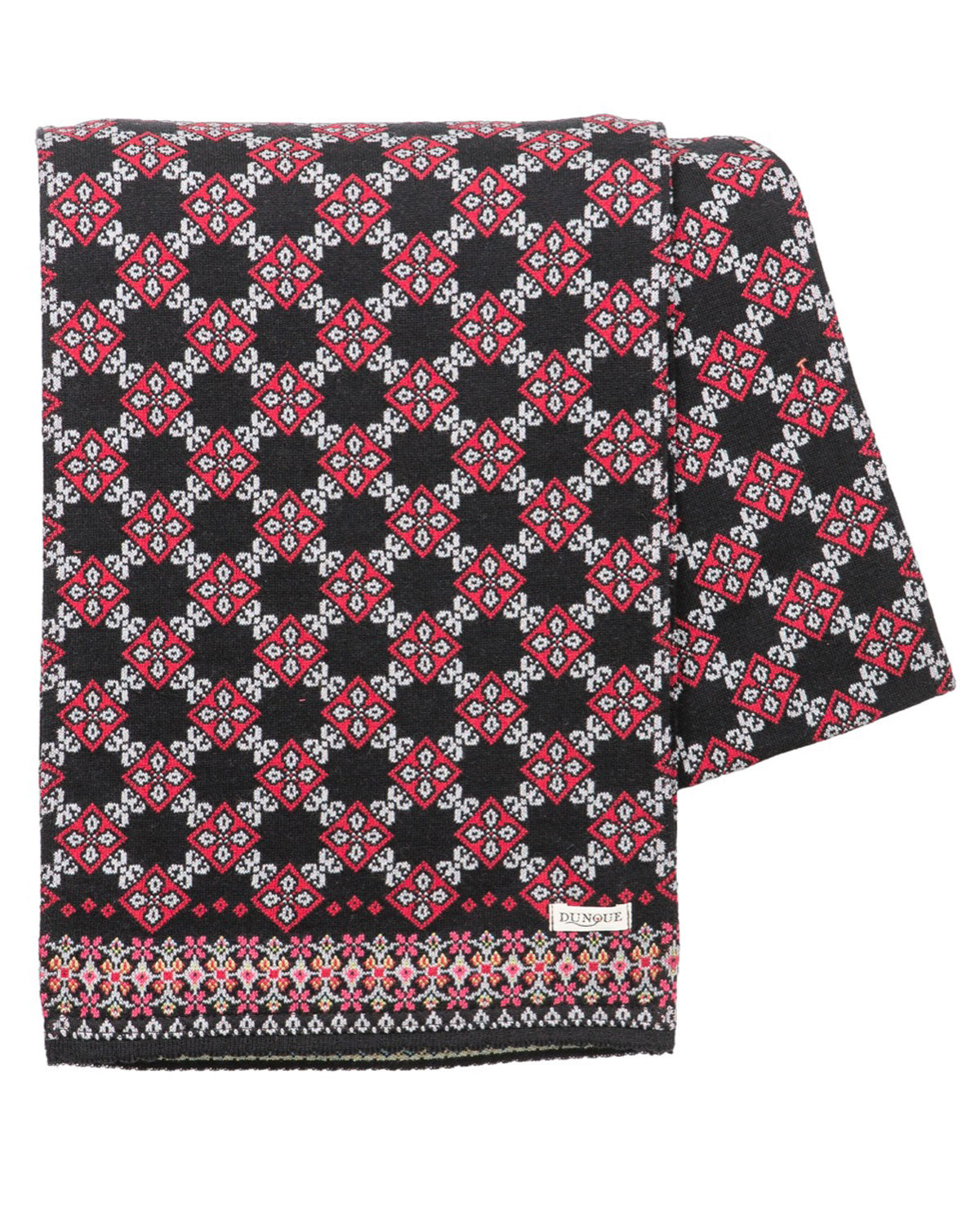 Dunque Jacquard-Schal reine Bio Baumwolle
