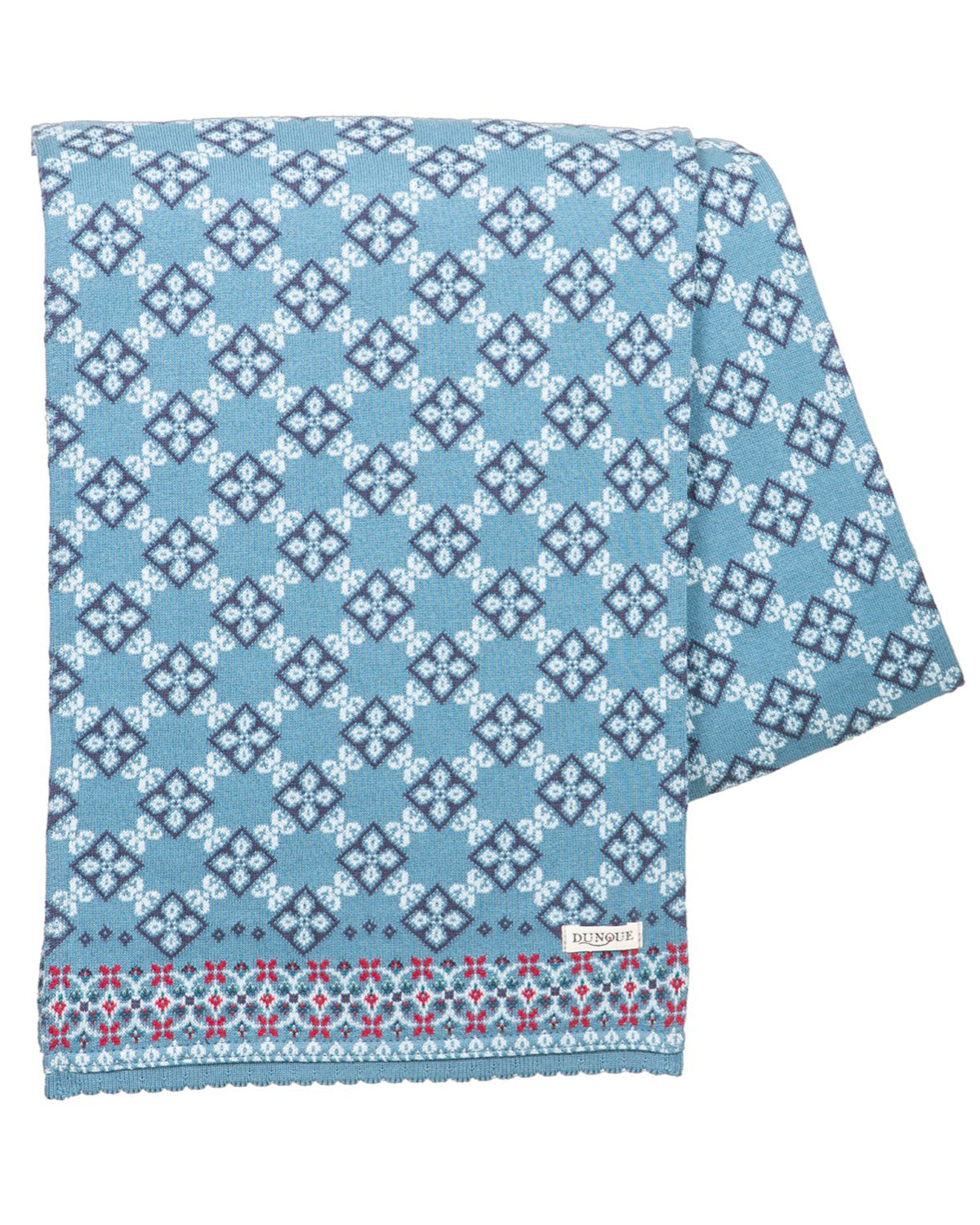 Dunque Jacquard-Schal reine Bio Baumwolle