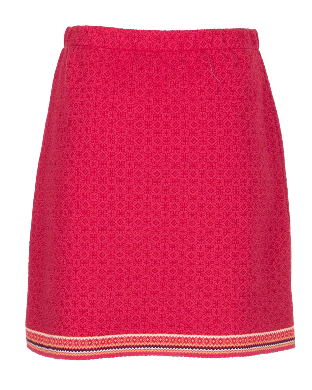 Dunque Damen Jacquard Rock Reine Baumwolle Bio