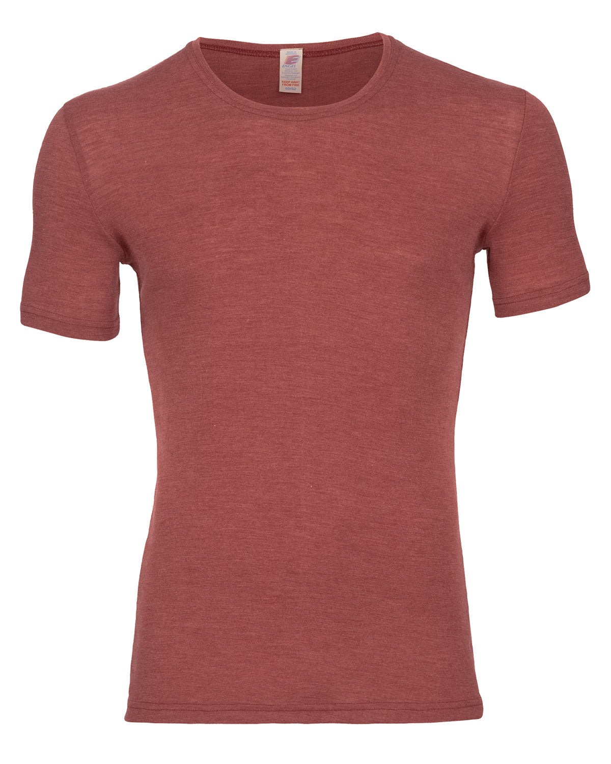 Engel Natur Herren Kurzarm  Shirt Unterhemd Wolle Seide