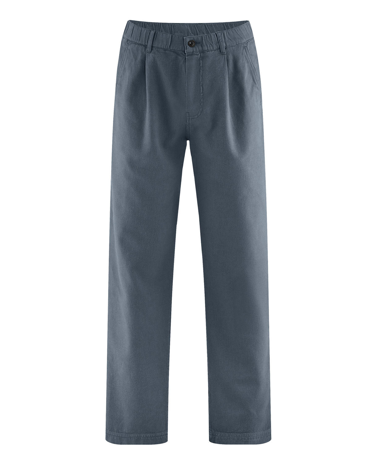 Herren Cargohose mit Bundfalte Hanf Bio Baumwolle