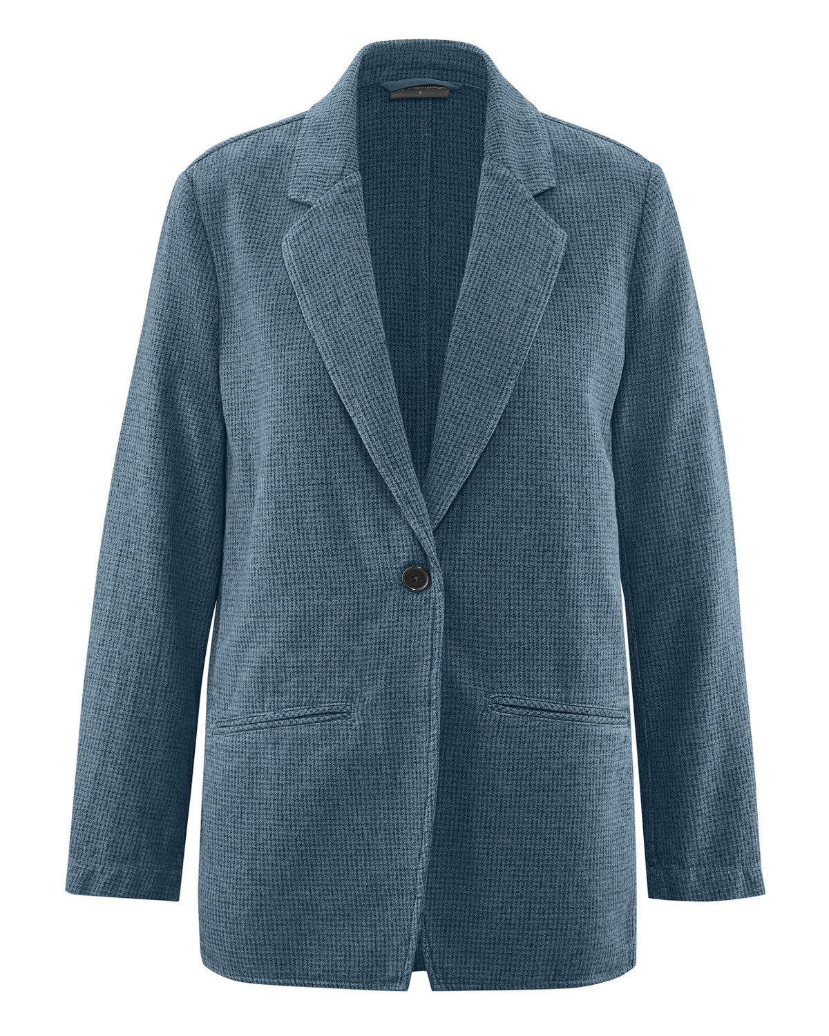 Hempage Damen Blazer pepita Hanf Bio Baumwolle