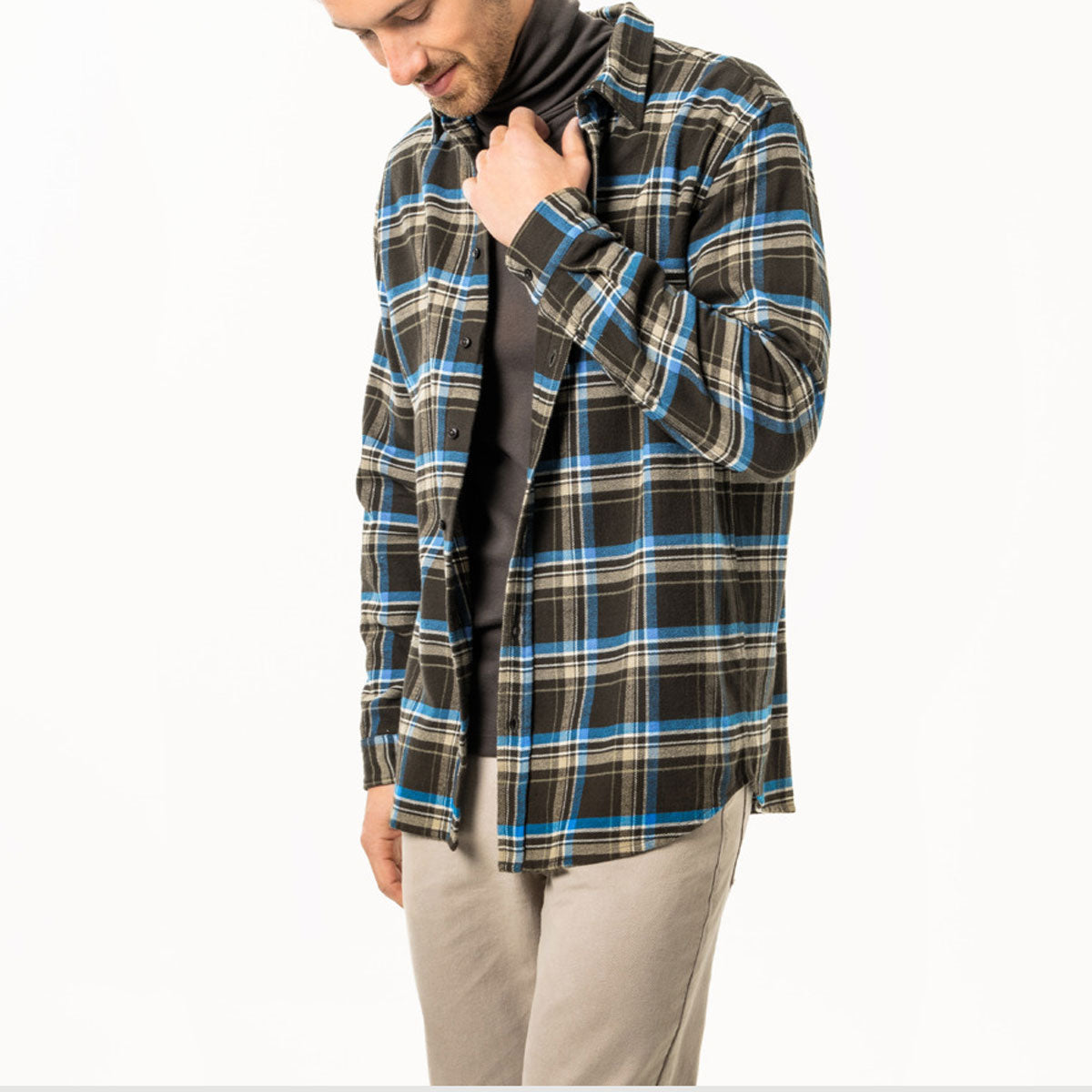Herren Flanell-Hemd Bio-Baumwolle
